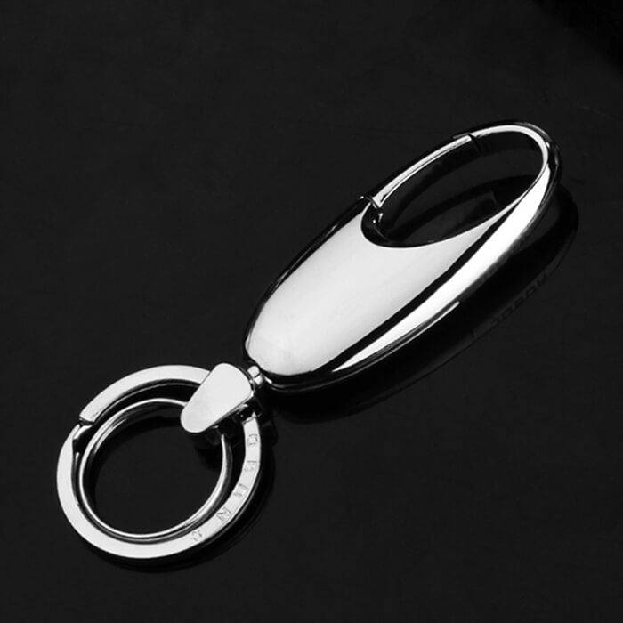 Minimalist Cool Car Guy Keychain