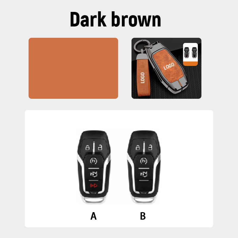 【For Mustang】 Leather Keychain