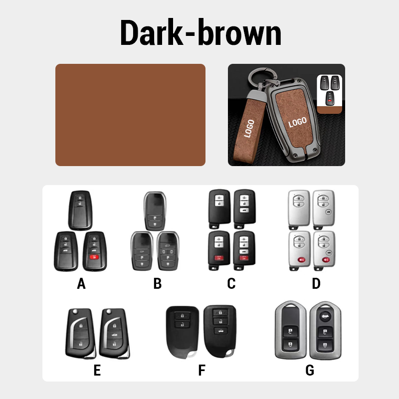 【For Toyota】 - Genuine Leather Key Cover