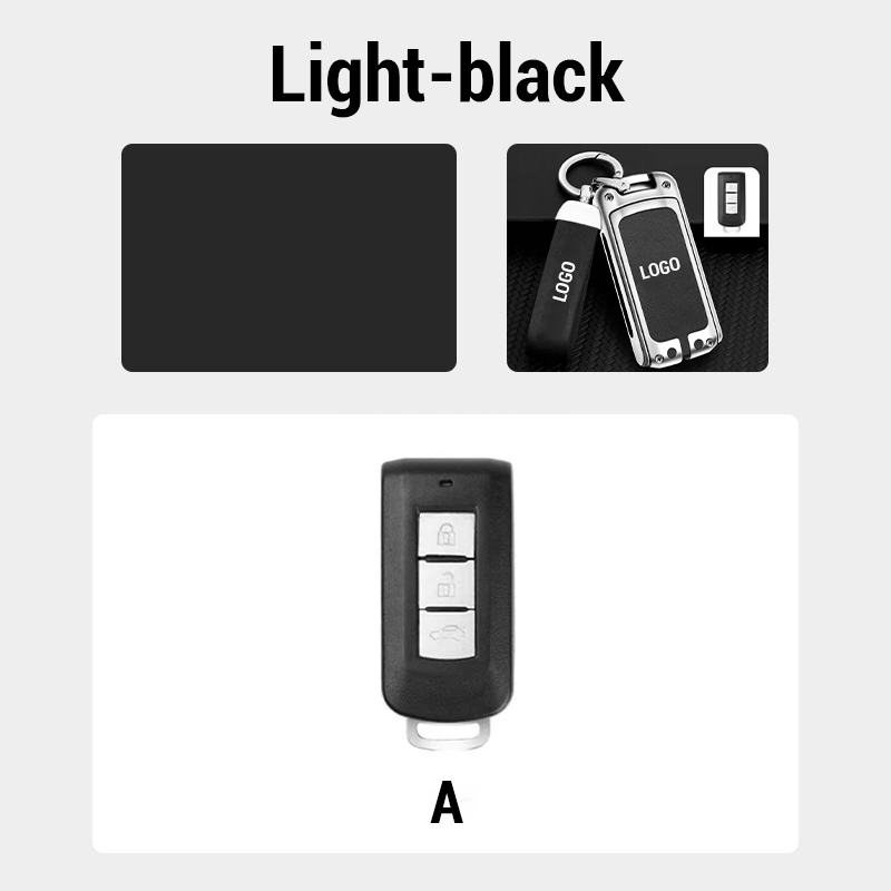 【For Mitsubishi】Leather Keychain