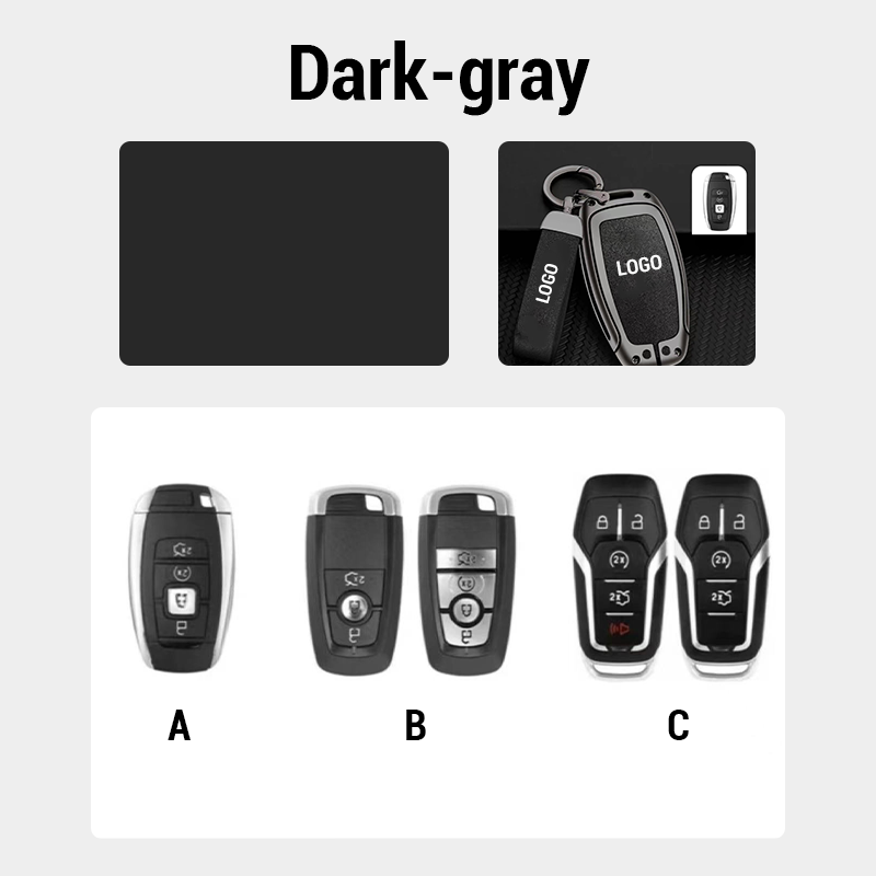 【For Lincoln】 - Genuine Leather Key Cover