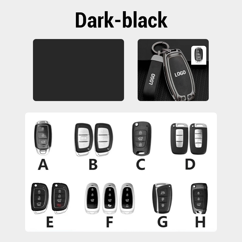 【For Hyundai】 - Genuine Leather Key Cover