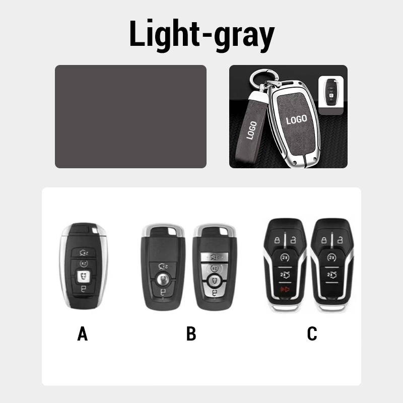 【For Lincoln】 - Genuine Leather Key Cover