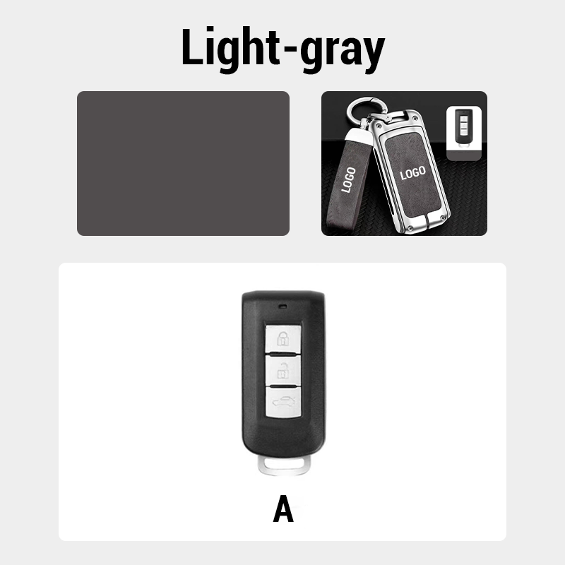 【For Mitsubishi】Leather Keychain