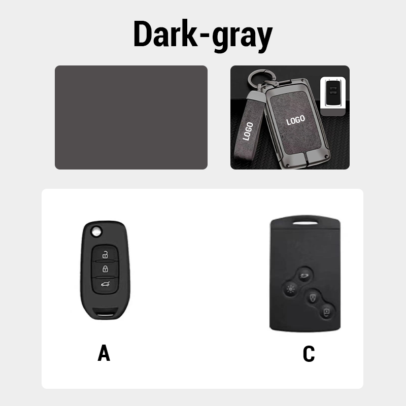 【For Renault】 - Genuine Leather Key Cover