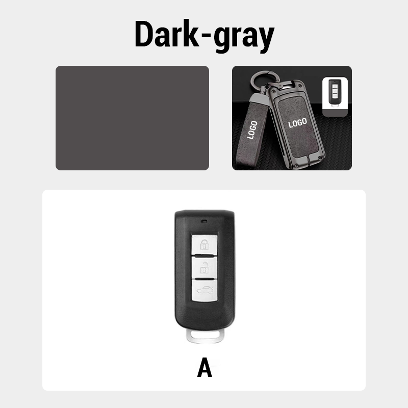 【For Mitsubishi】Leather Keychain