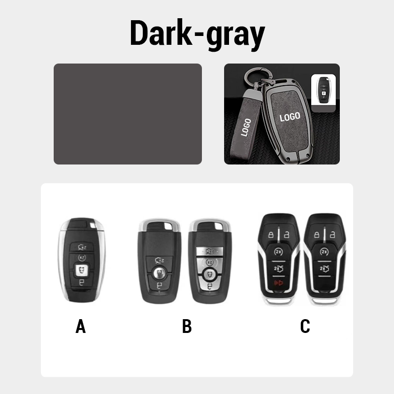 【For Lincoln】 - Genuine Leather Key Cover