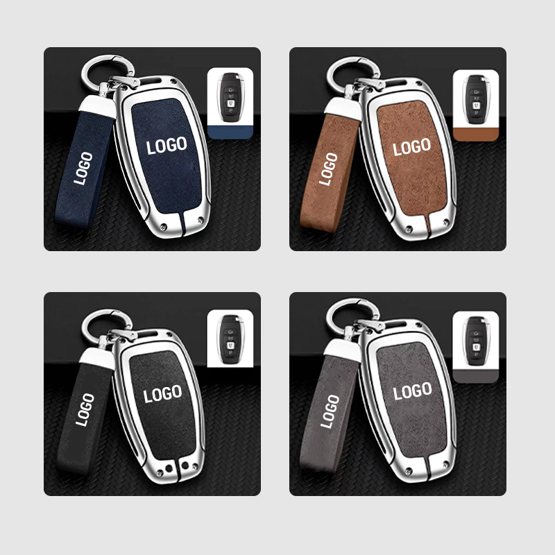 【For Lincoln】 - Genuine Leather Key Cover