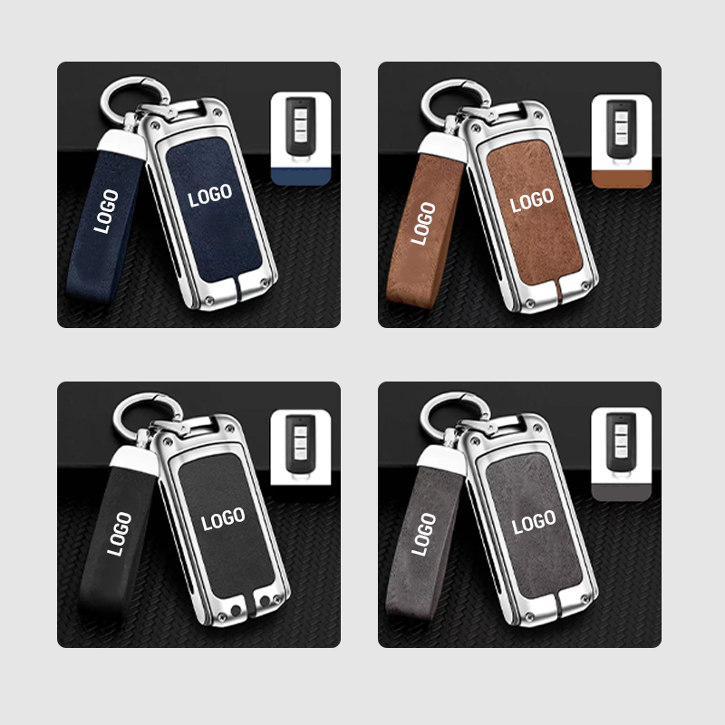 【For Mitsubishi】Leather Keychain