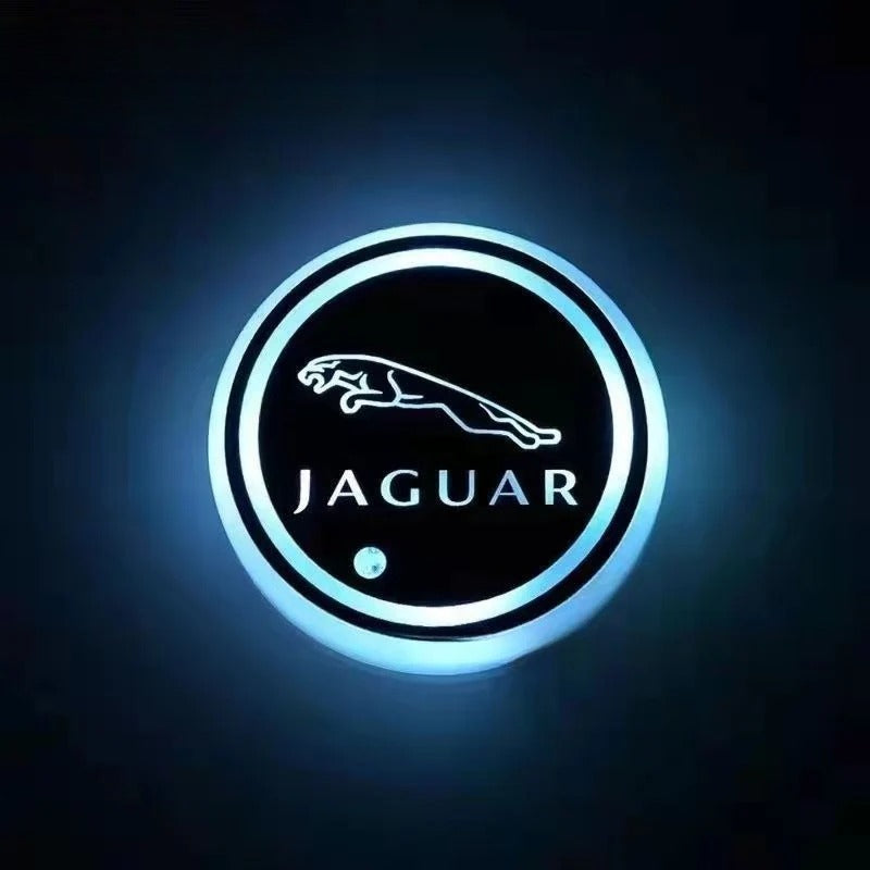 2PCS LED Car Coasters