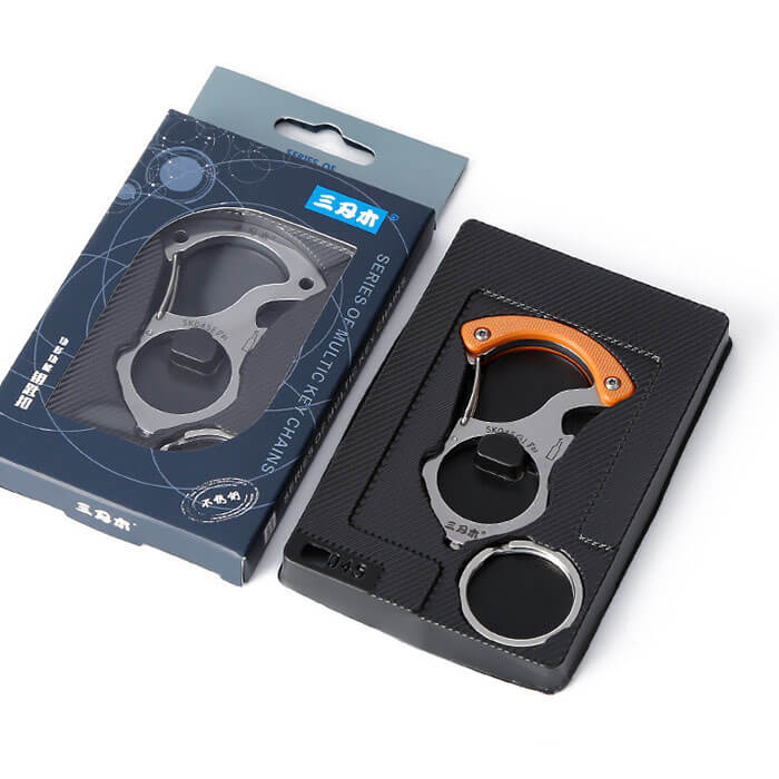 Car Window Breaker & Seatbelt Cutter Keychain