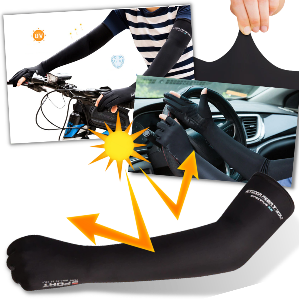 Arm-length Sunscreen Gloves