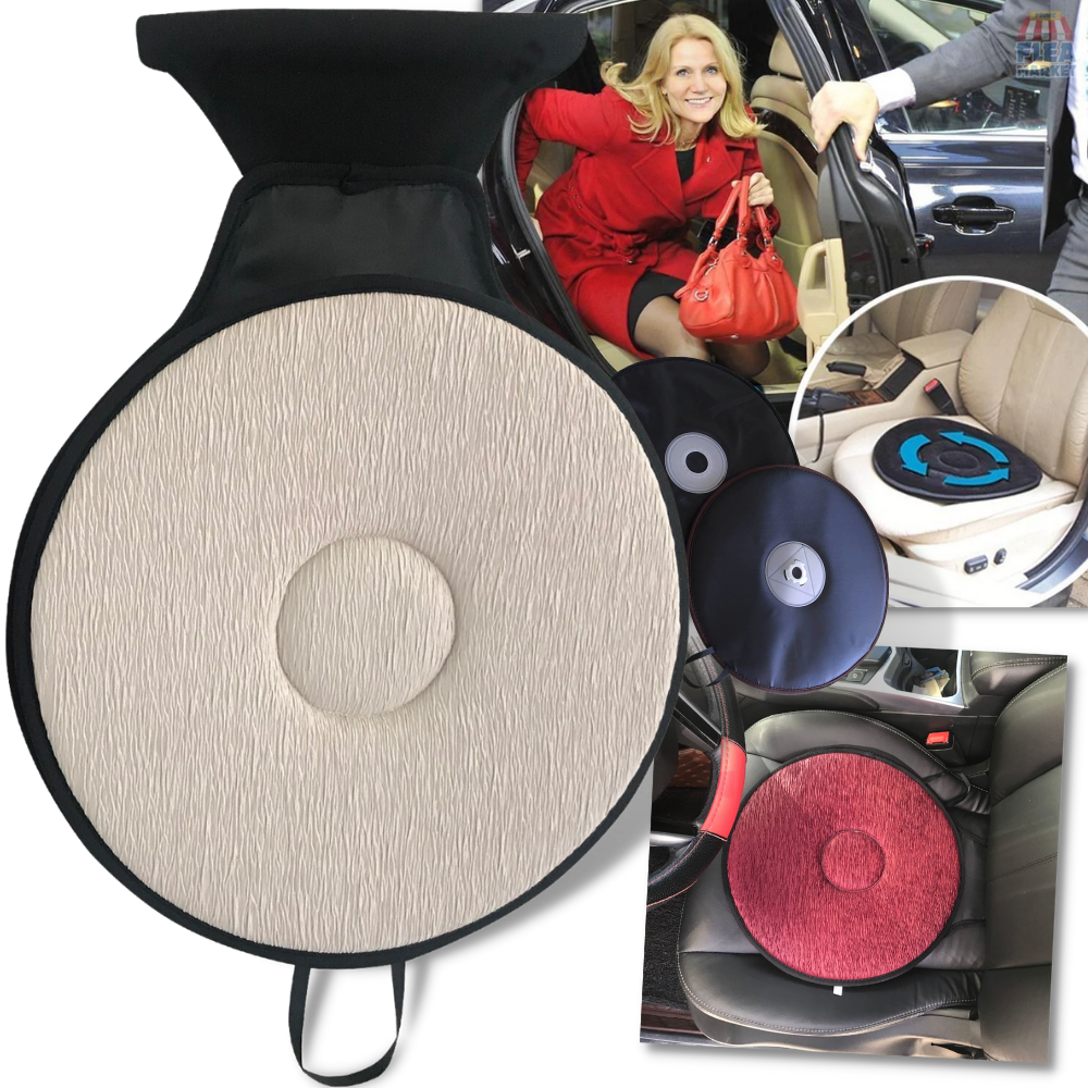 Swivel Memory Foam Car Seat