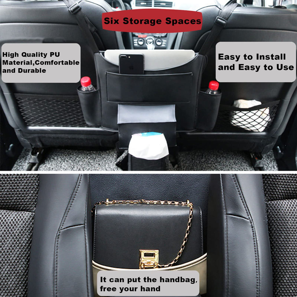 Car Seat Organizer & Barrier Storage Pocket