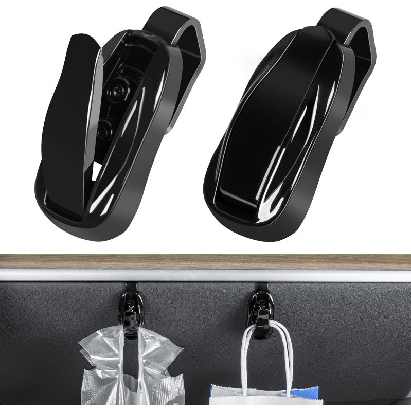 Model Y Stealth Fold-Away Glove-Box Hooks (2-Pack)
