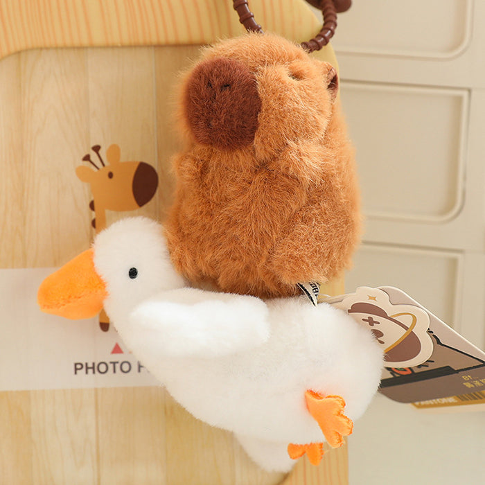 "Capycharm" Plush Capybara Keychain Ornaments