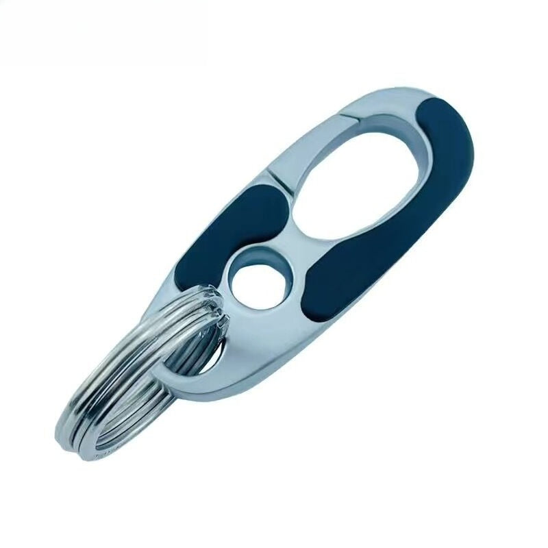 Minimalist Alloy Keychain Clip