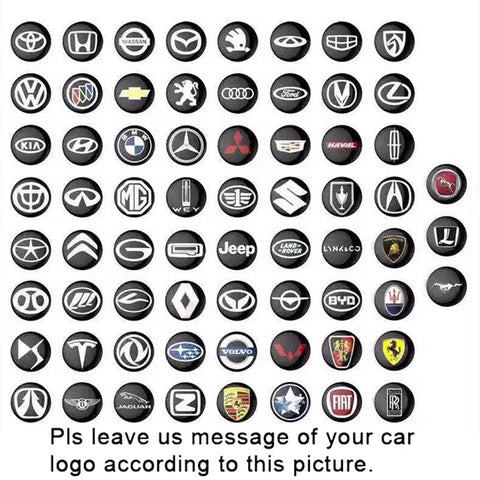 Customized Logo Metal Car Keychains