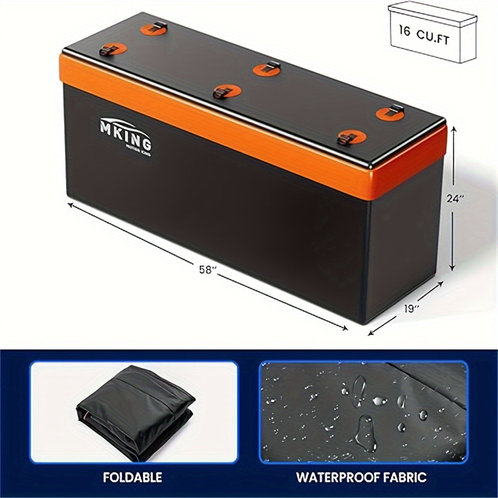 HeavyDuty Foldable Hitch Cargo Carrier with Waterproof Bag