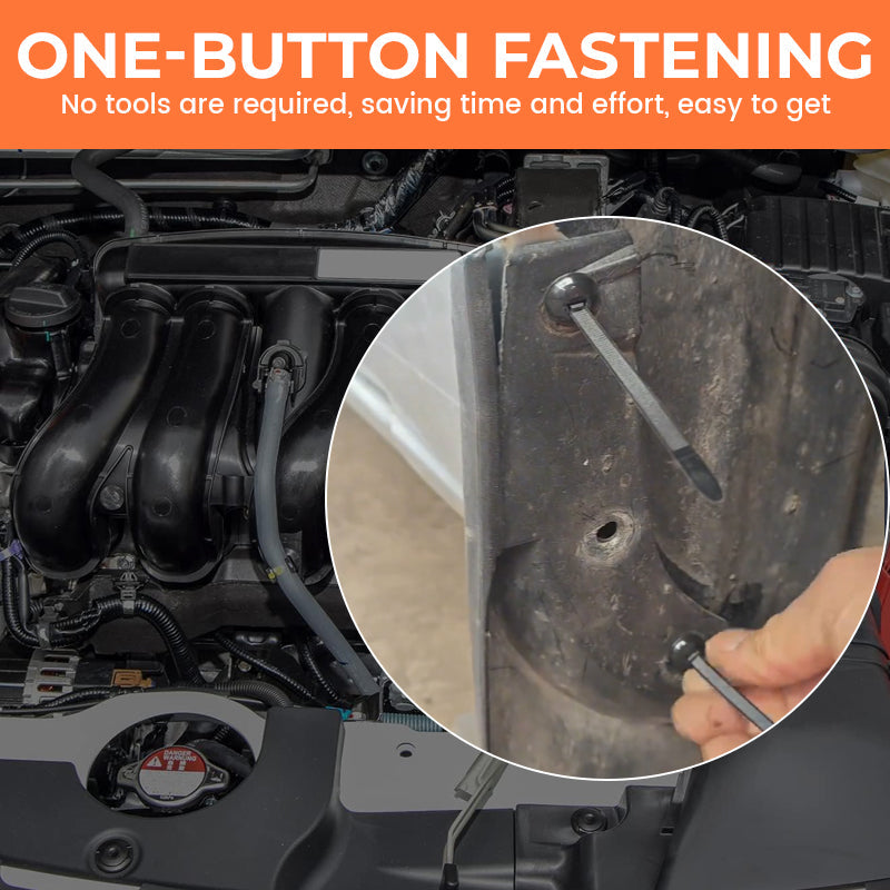 Eptchn TightSnap Heavy Duty Self-Locking Zip Ties with Button