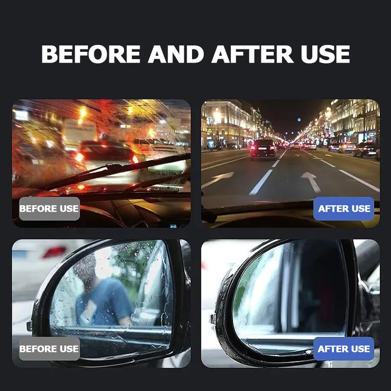 Automotive Windshield Oil Film Cleaner – Streak-Free Glass Treatment for Cars & Homes