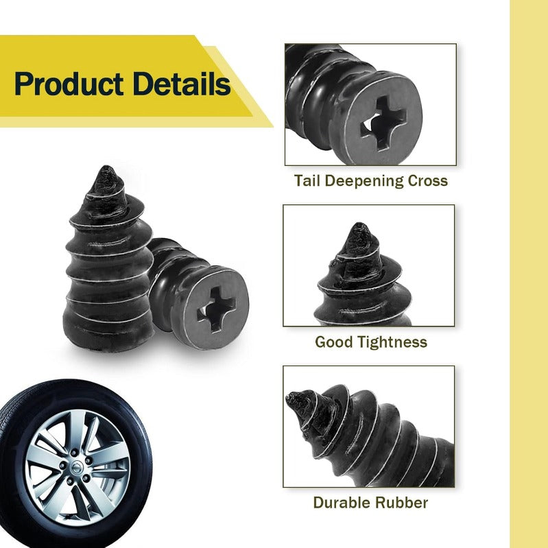 Self-Sealing Tire Repair Screws