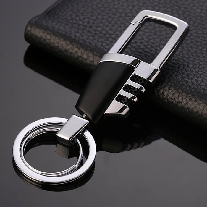 Luxury Heavy Duty Car Key Chain Holder
