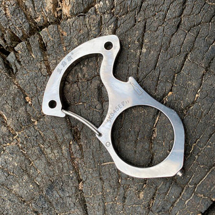 Car Window Breaker & Seatbelt Cutter Keychain