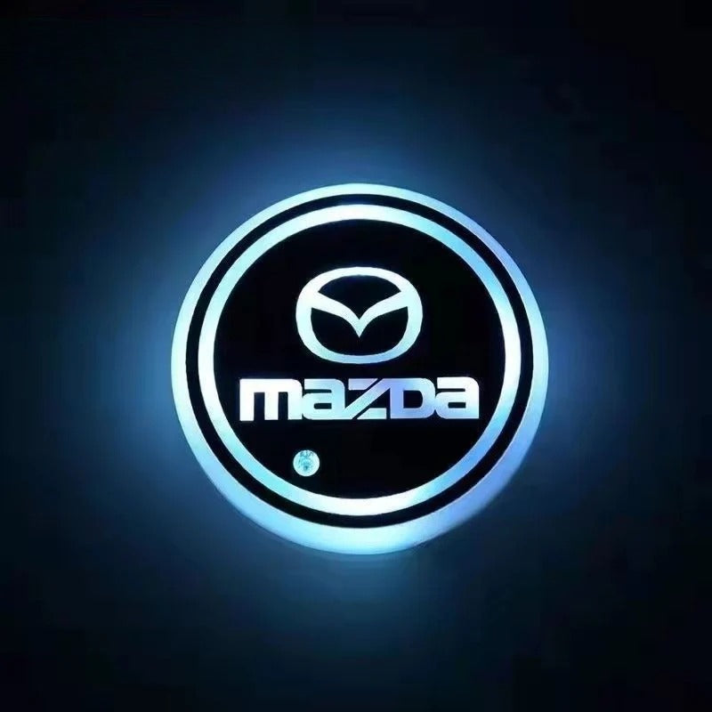 2PCS LED Car Coasters