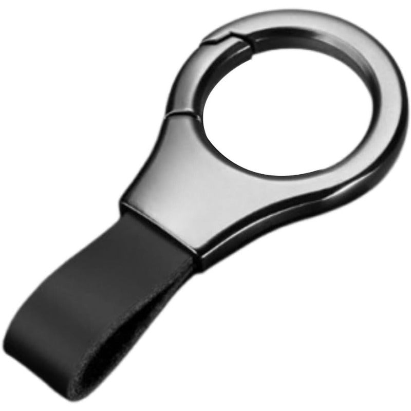 Metal & Leather Keychain Clips