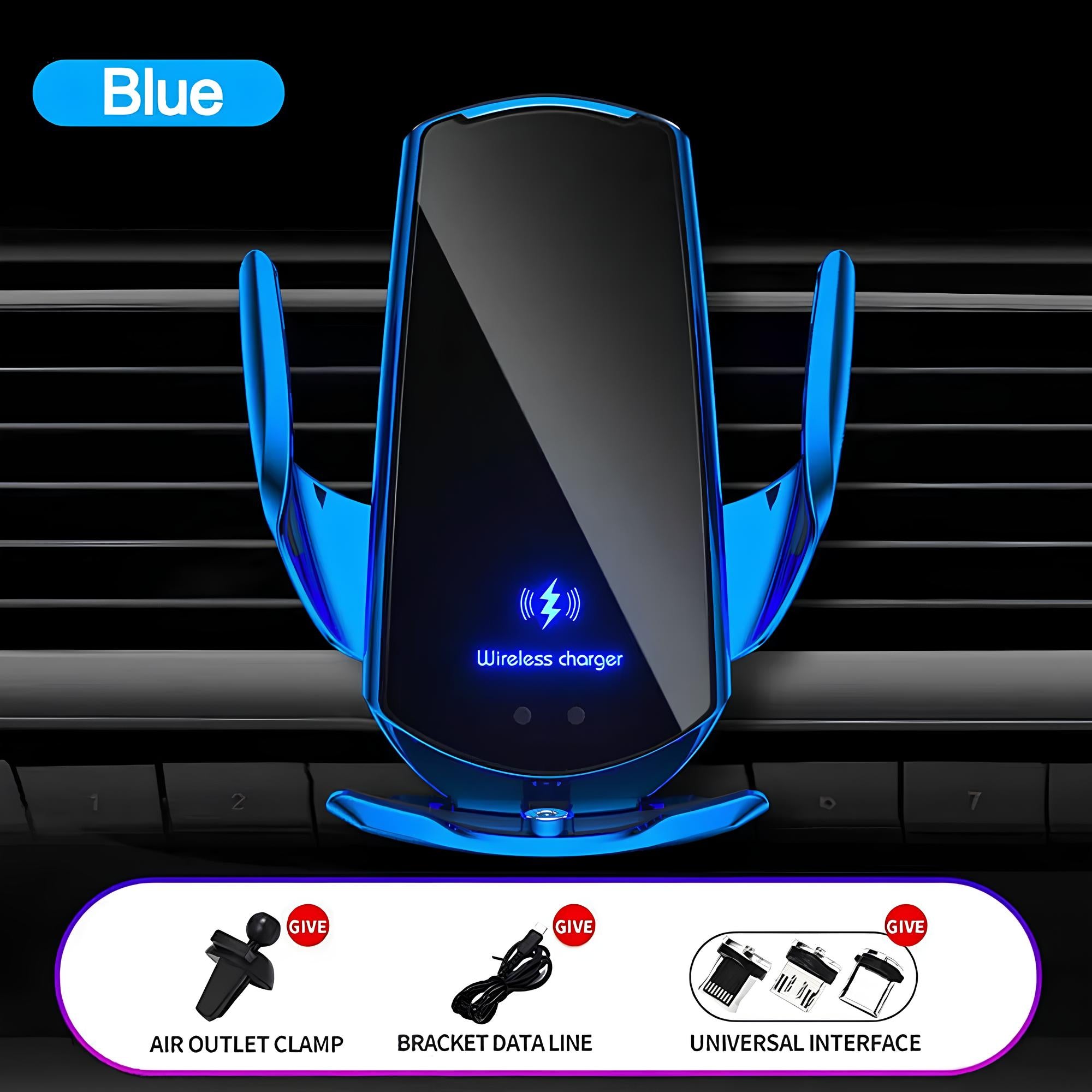 DriveSense™ Smart Holder – Automatic Sensor Wireless Charger