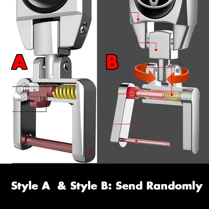 Customized Logo Metal Car Keychains