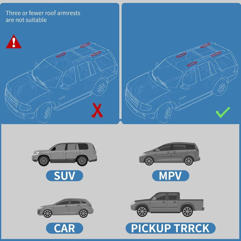 Upgraded Car Ceiling Cargo Net – Maximize Your Storage Space