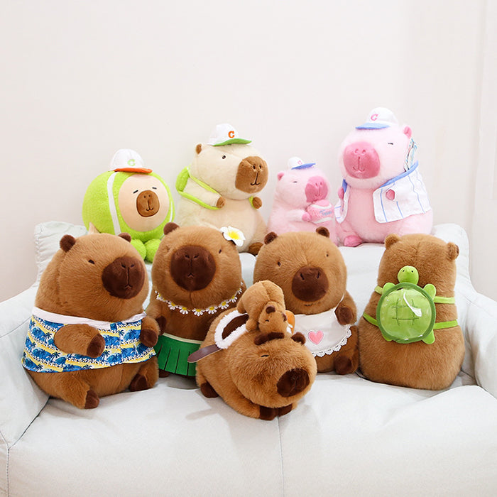 "Capycharm" Plush Capybara Keychain Ornaments