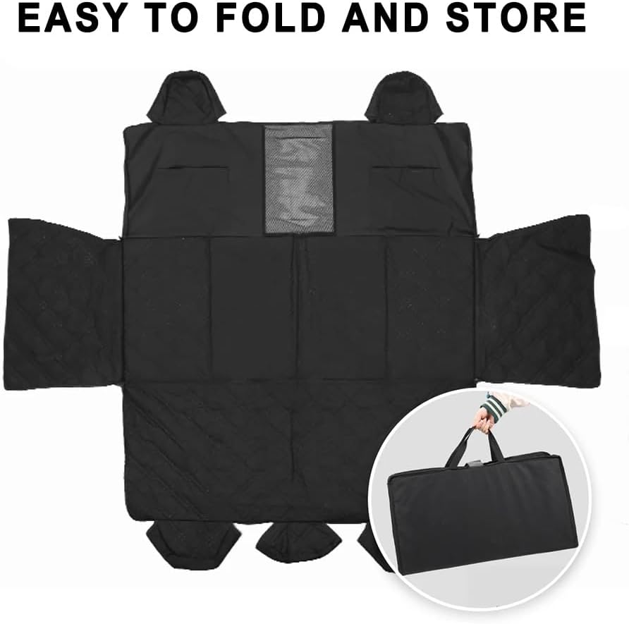 Waterproof Dog Rear Seat Protector Cover For Tesla Cybertruck