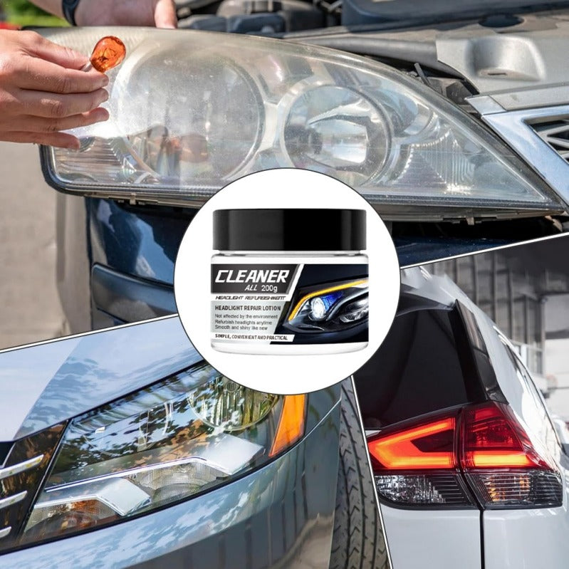 Headlight Restoration Polish — 3-Minute Clarity