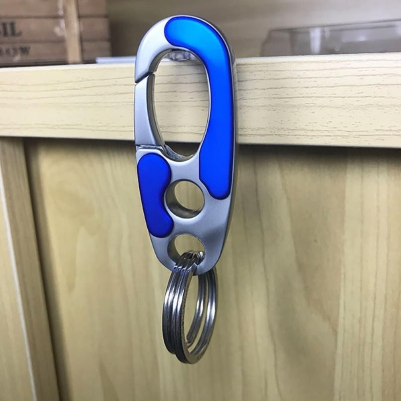 Minimalist Alloy Keychain Clip