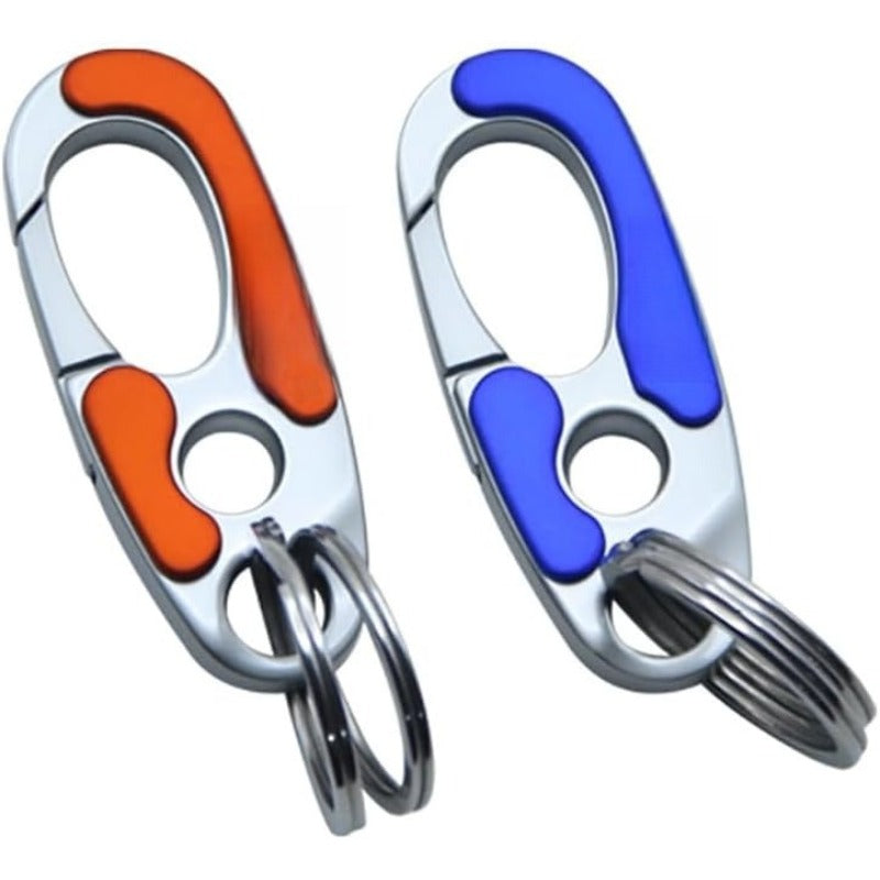 Minimalist Alloy Keychain Clip