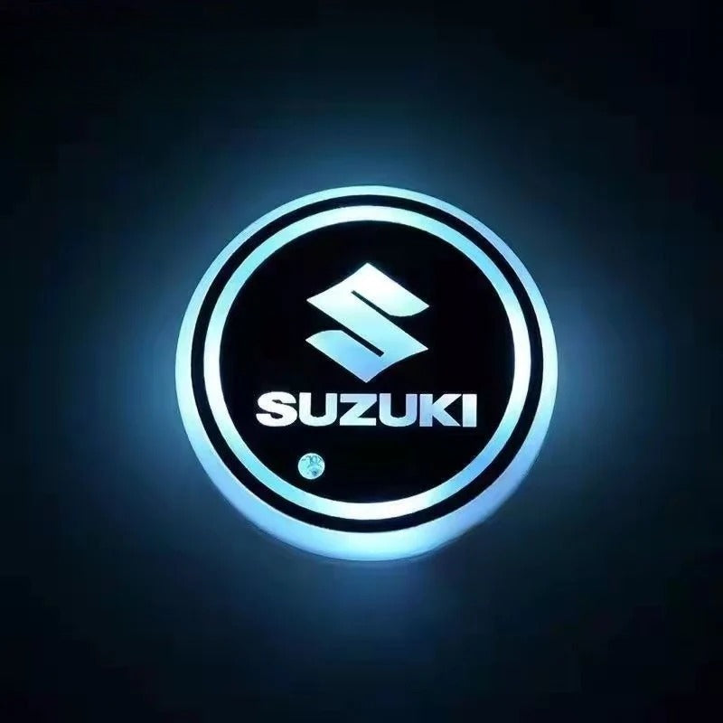 2PCS LED Car Coasters