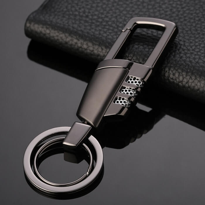 Luxury Heavy Duty Car Key Chain Holder