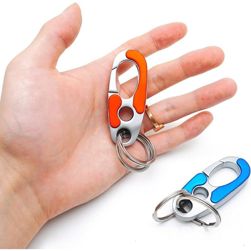 Minimalist Alloy Keychain Clip