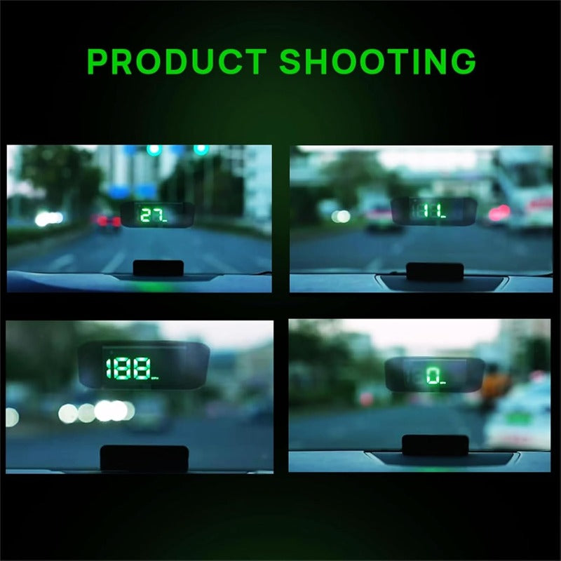 Dual GPS Car HUD Display