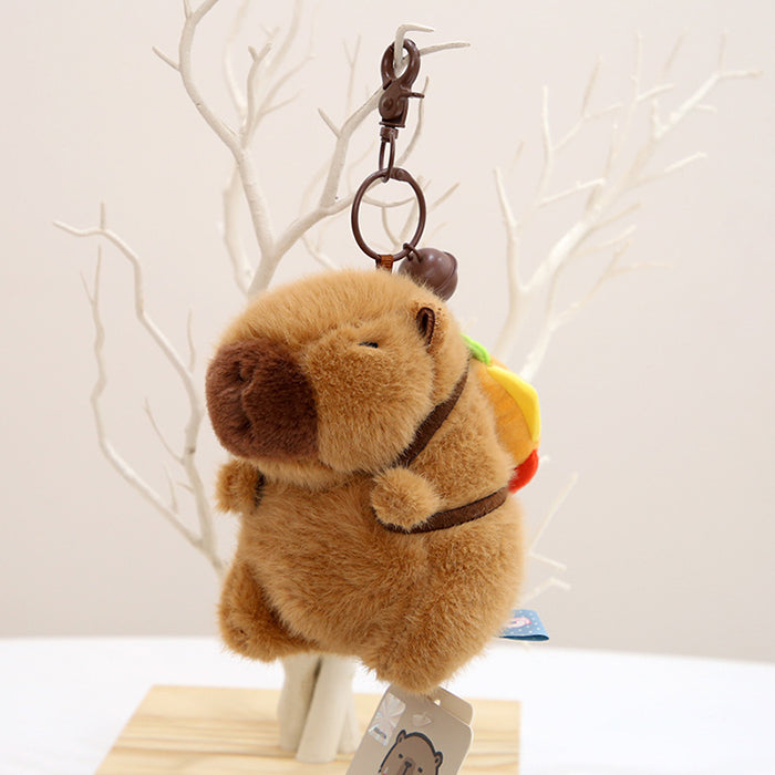 "Capycharm" Plush Capybara Keychain Ornaments
