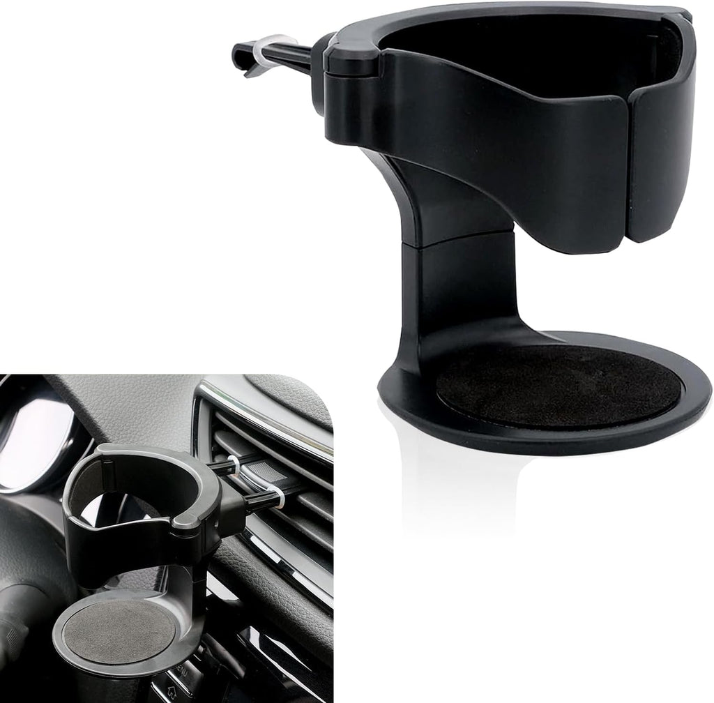 360° Adjustable Air Vent Cup Holder – No-Spill Cooling & Warming Drink Mount