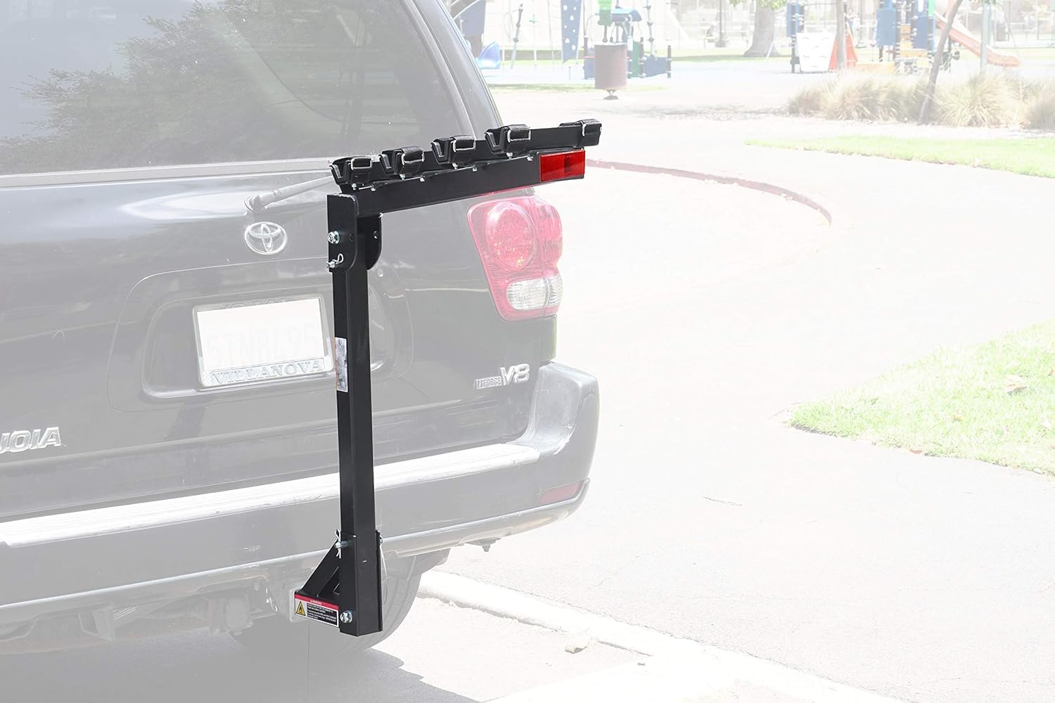 Hitch Mount Bike Rack - 4-Bike Rack, Black for Cars, Trucks, SUVs, and Minivans