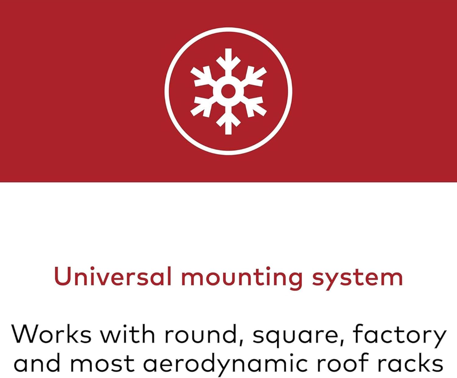 Universal Car Roof Rack for 6 Ski Pairs or 4 Snowboards