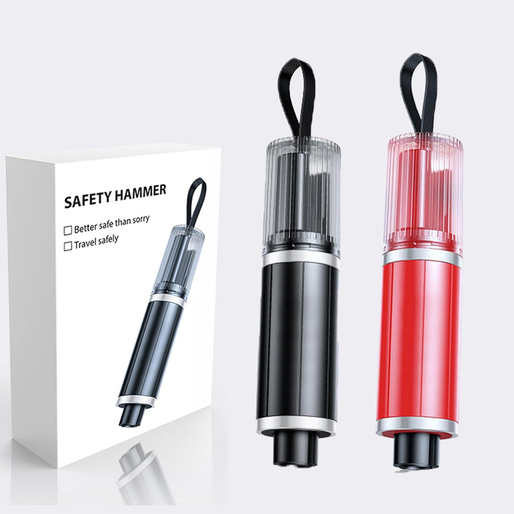 2-in-1 Emergency Escape Tool｜Mini Seatbelt Cutter + Glass Breaker