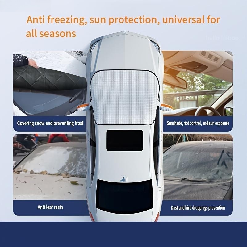4-Layer Magnetic Windshield Cover