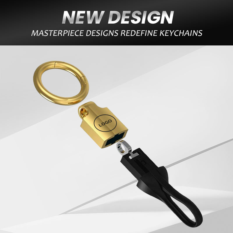 Custom Made Premium Zinc Alloy Car Keychain