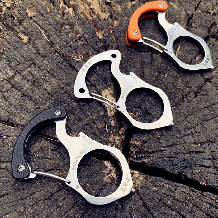 Car Window Breaker & Seatbelt Cutter Keychain